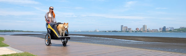 innopet hercules dog stroller & dog bike trailer